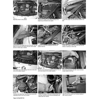 Injen 3.0L Twin Turbo Short Ram Intake System w/ MR Technology | BMW M3/M4 (14-18) / M2 (15-21) / 8 Series G14/G15/G16 / 3 Series G20/G21/G28 (SP1116P)