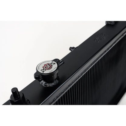 CSF Сooling Radiator K-SWAP (black) | HONDA Civic (EK/EG) 1992-2000