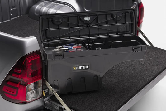 UnderCover 10-20 Volkswagen Amarok Drivers Side Swing Case - Black Smooth