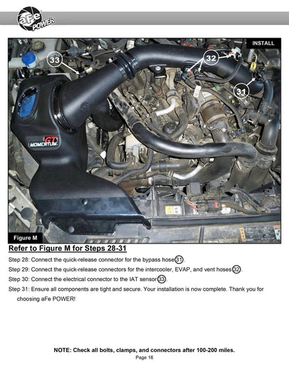 aFe Momentum GT Cold Air Intake | Ford Bronco Raptor (50-70109R)