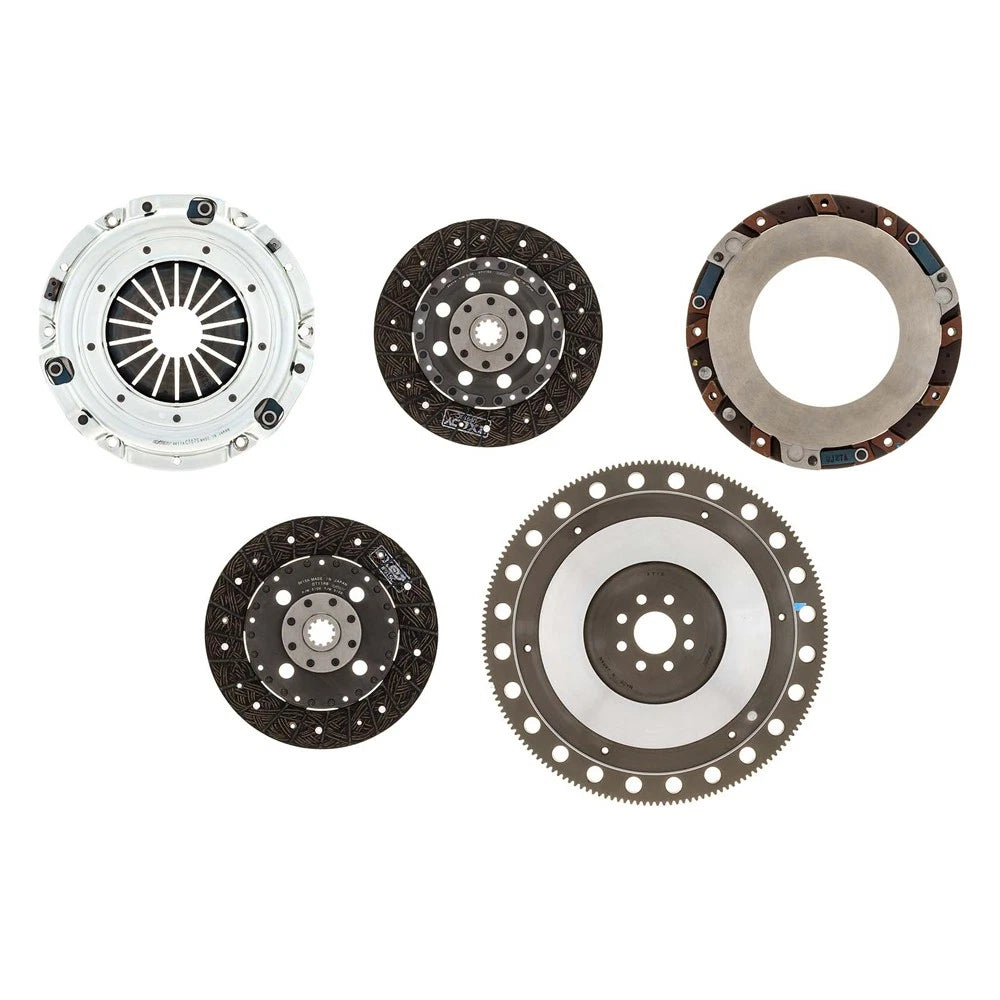 Exedy ET05SRFB Hyper Twin Organic Clutch and Flywheel Kit for 96-10 Mustang 4.6L
