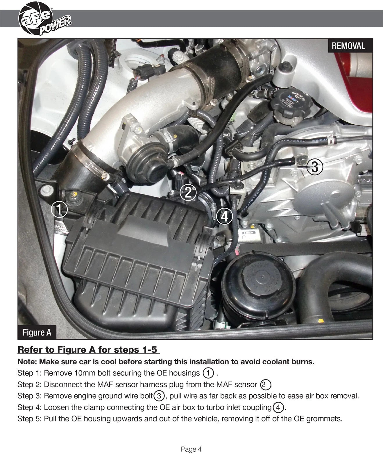 aFe Takeda Stage-2 Pro 5R Cold Air Intake System w/ Pro 5R Filter | Nissan GT-R (09-24) (TA-3007B)