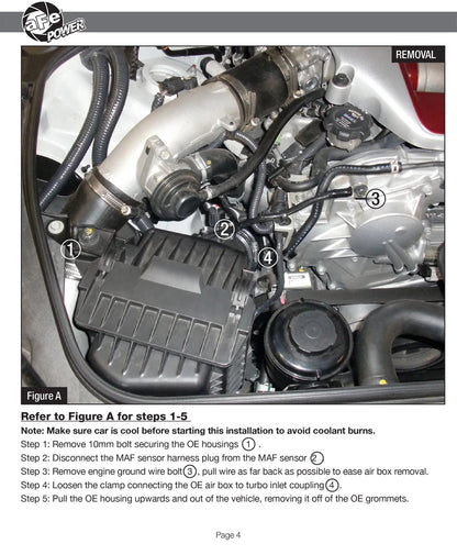 aFe Takeda Stage-2 Pro 5R Cold Air Intake System w/ Pro 5R Filter | Nissan GT-R (09-24) (TA-3007B)