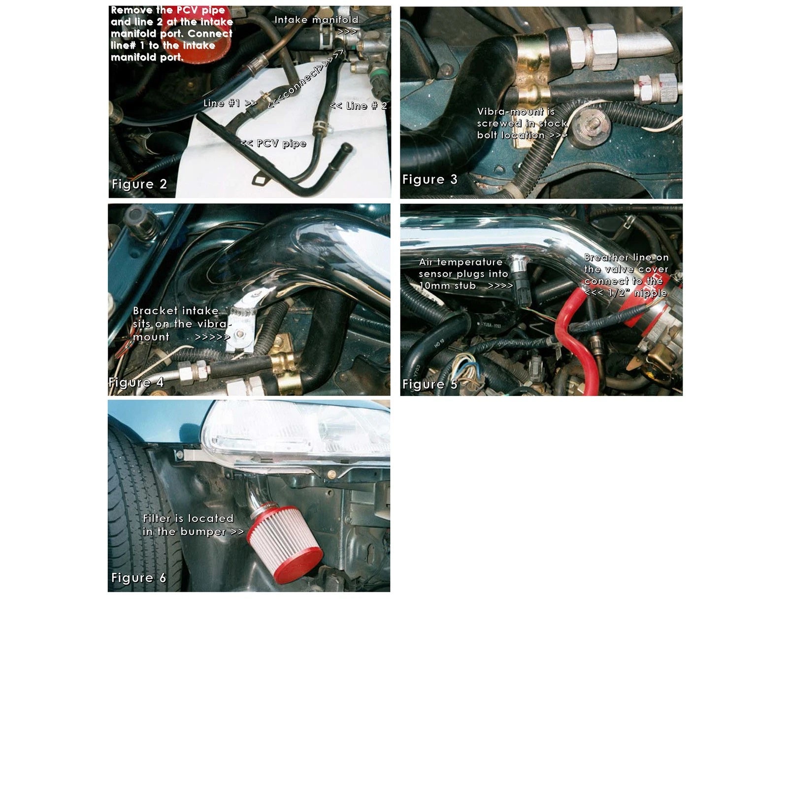 Injen Black Cold Air Intake System | Honda Civic EX/HX/EL (Canada) (96-98) (RD1550BLK)