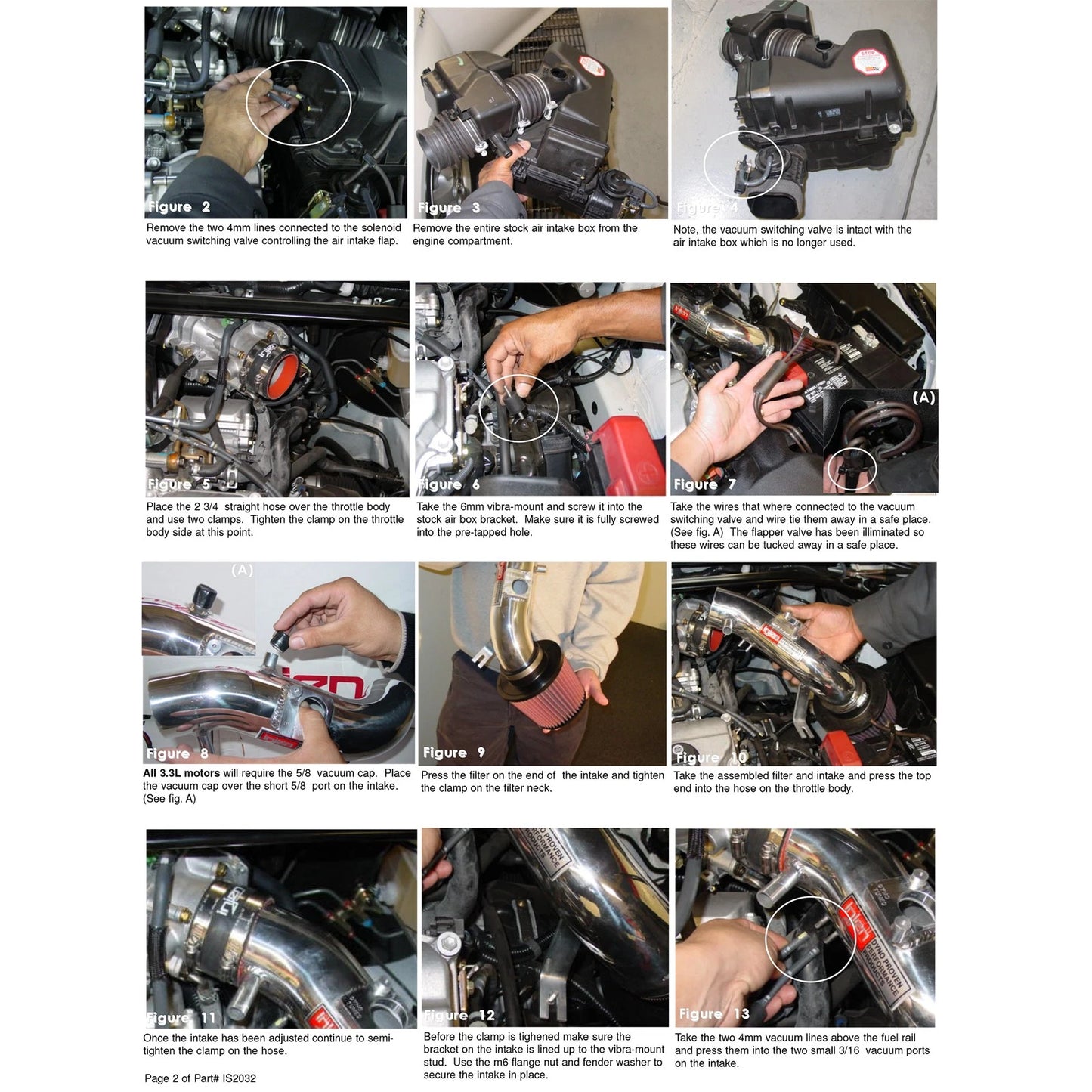 Injen Polished Short Ram Cold Air Intake System | Toyota Camry V6 / Solara V6 (03-05) (IS2032P)