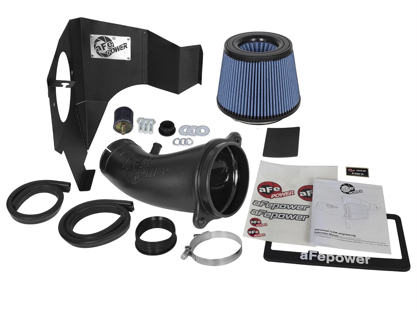 aFe Magnum FORCE Stage-2 CAI | Dodge Challenger/Charger/Chrysler 300 6.4L (11-12) (54-12172)