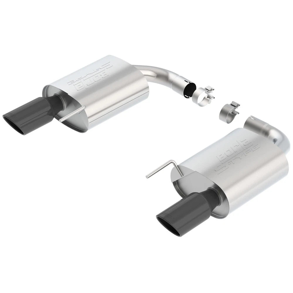 Borla Axle-Back Exhaust System - S-Type | 2015-2017 Ford Mustang 5.0L (11887)