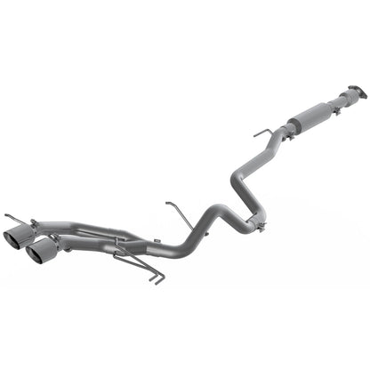 MBRP 2.5in T304 D&S Cat-Back Dual Rear Exit w/ 4in OD Tips | Veloster Turbo (13-18) (S4703304)
