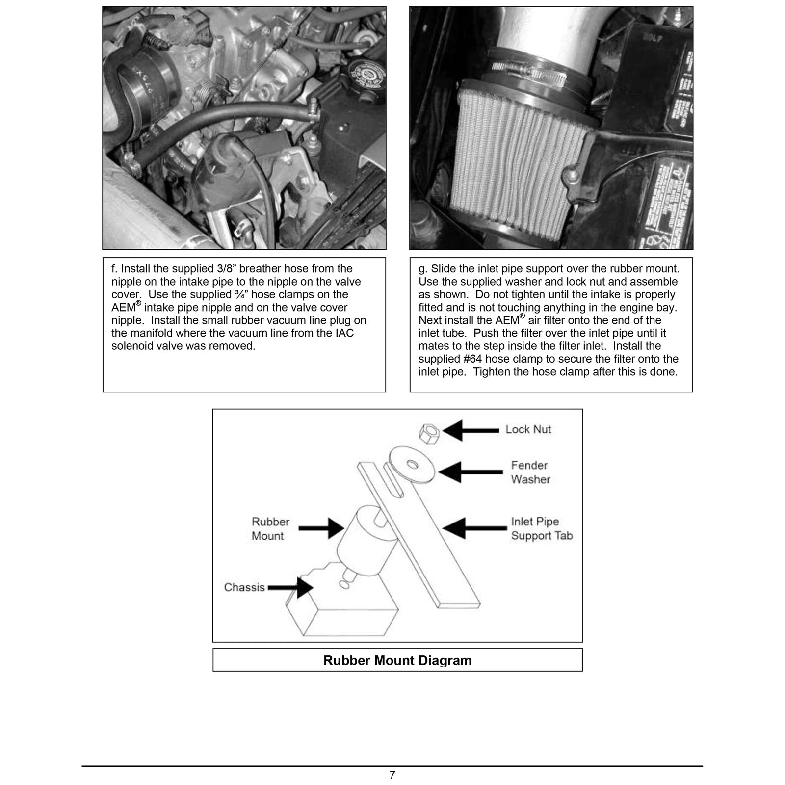 AEM 92-01 Honda Prelude Si VTEC Dual Chamber Intake | Honda Prelude (92-01) (24-6005C)