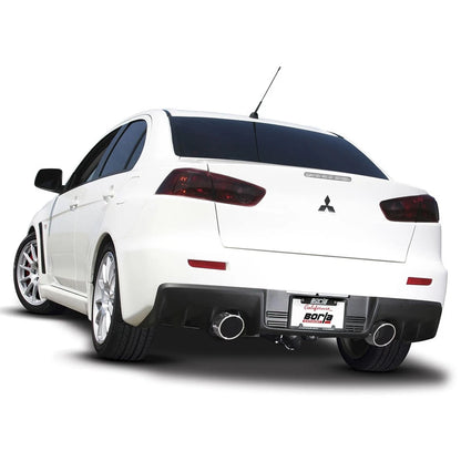 Borla S-Type Cat Back Exhaust System | 2009-2015 Mitsubishi Lancer Ralliart (140334)
