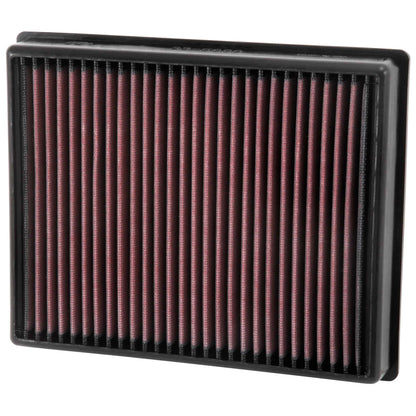 K&N 33-5000 High Flow Performance Air Filter for 2013-20 MKZ Fusion / 15-23 Edge