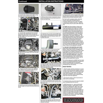 K&N 71 Series Performance Intake Kit | Chevrolet Silverado / GMC Sierra / Suburban / Yukon (14-15) (71-3082)
