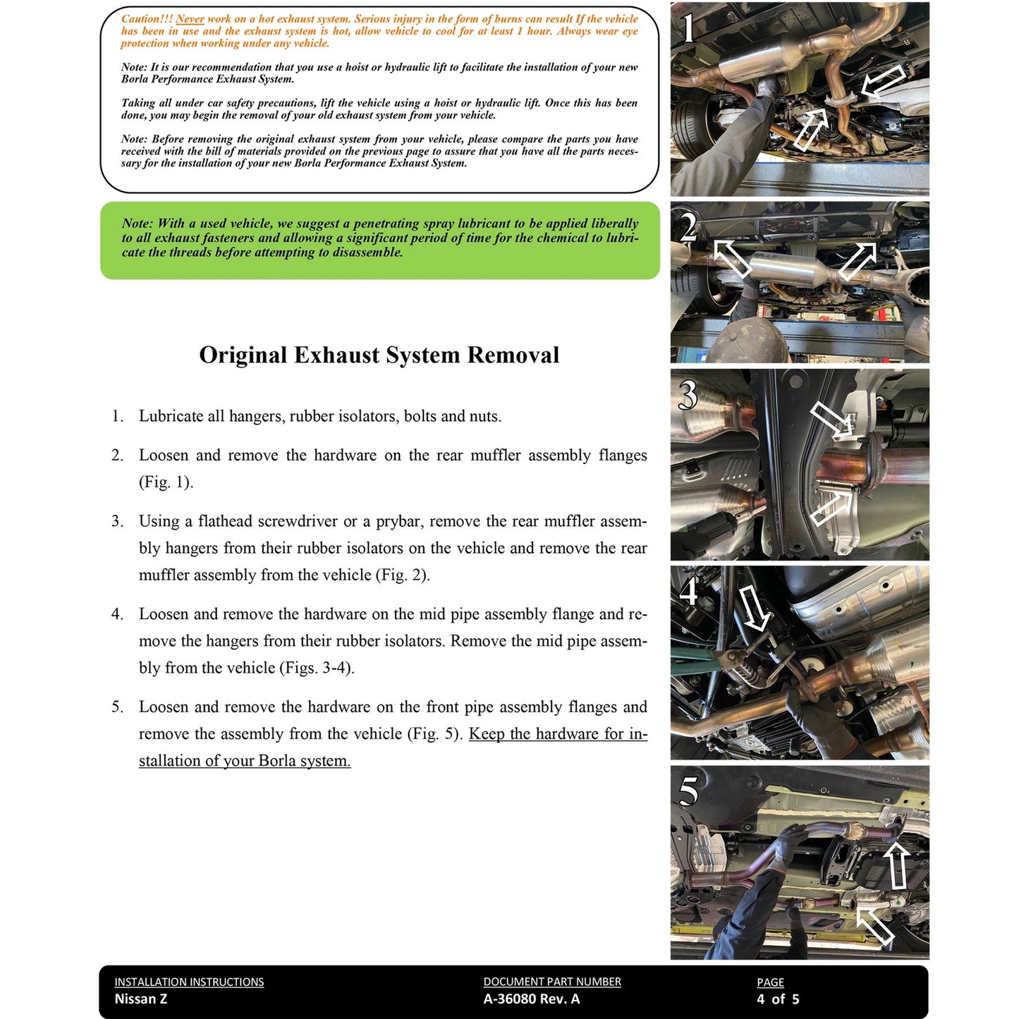 Borla S-Type Catback Exhaust System | 2023+ Nissan Z (140929)