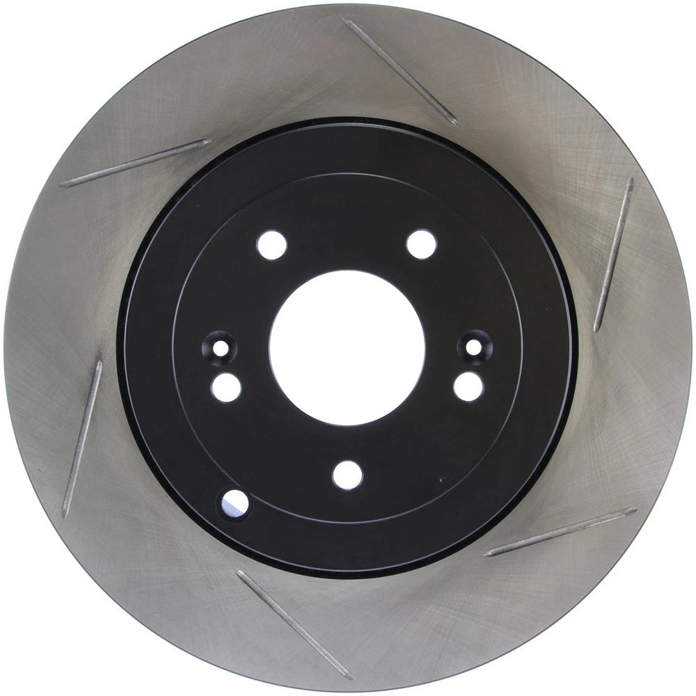 Stoptech Power Slot Rear Slotted Brake Rotor | 2010 Hyundai Genesis Coupe Track (126.51035SL)
