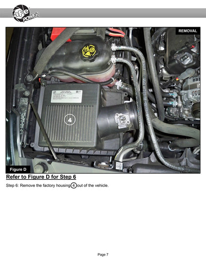 aFe Quantum Cold Air Intake w/ Pro Dry S Media | GM Silverado/Sierra 1500 V8-5.3/6.2L (14-19) (53-10030D)