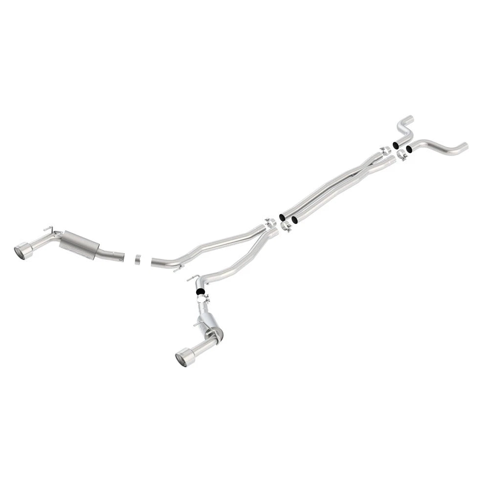 Borla Cat-Back Exhaust System - S-Type | 2014-2015 Chevrolet Camaro 6.2L (140530)