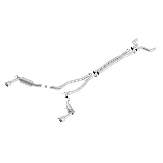 Borla Cat-Back Exhaust System - S-Type | 2014-2015 Chevrolet Camaro 6.2L (140530)