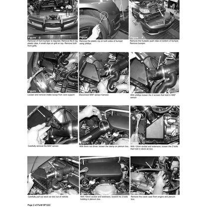 Injen Black Cold Air Intake | Subaru Impreza RS 2.5L-4cyl (05-07) (SP1222BLK)