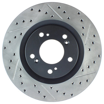 Stoptech Slotted And Drilled Brake Rotor | 2000-2009 Honda S2000 (127.40048L)