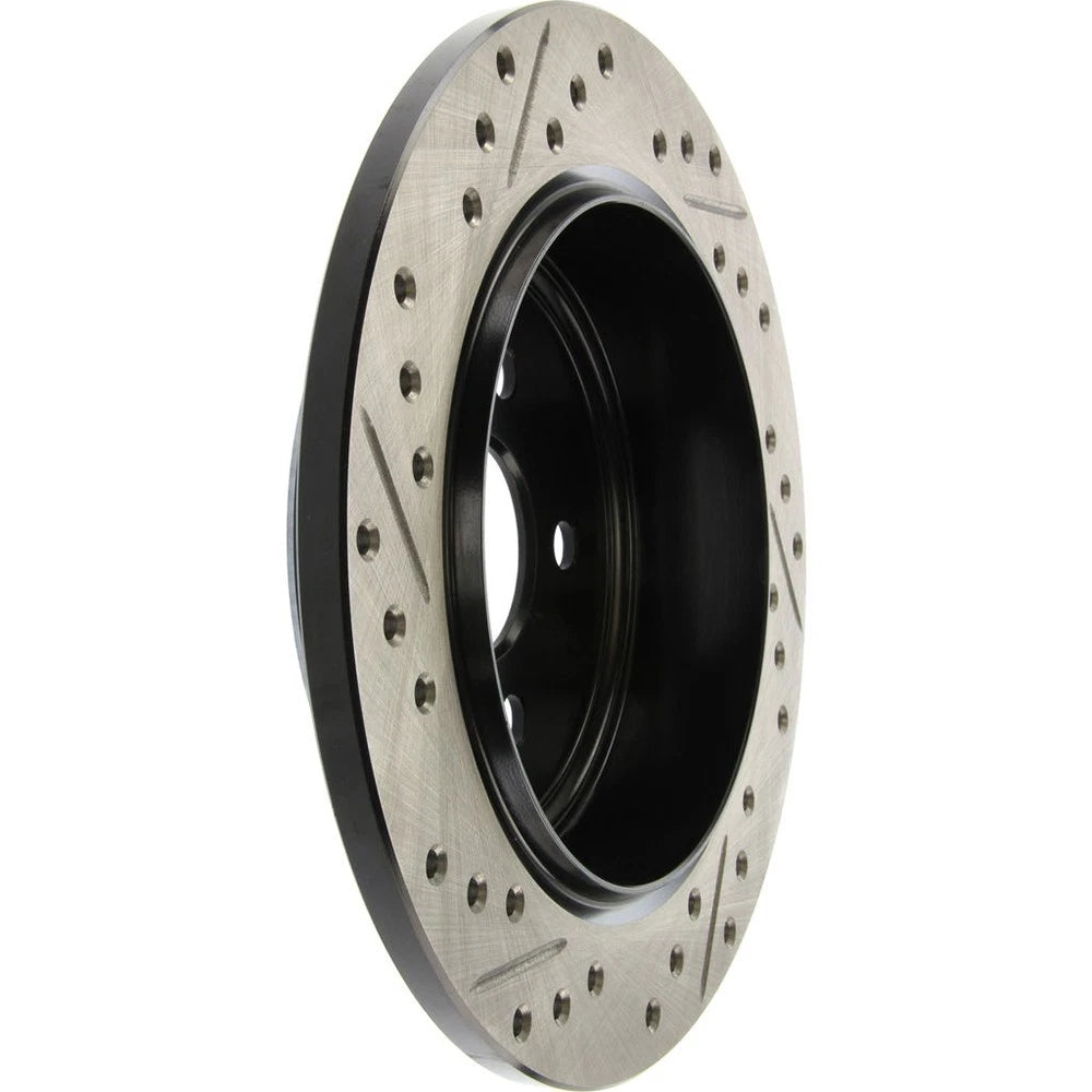 StopTech 127.63054L Rear Left Drilled Disc Brake Rotor for 2003-2005 Dodge Neon