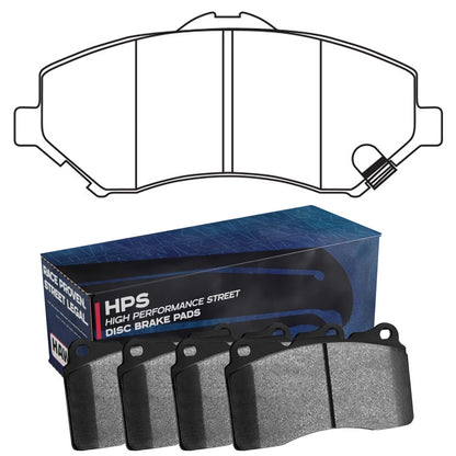 Hawk Performance Street Brake Pads (HB569F.650)