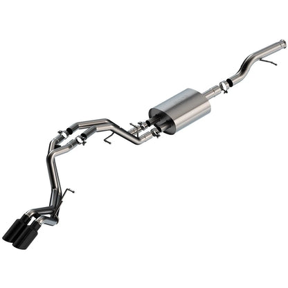 Borla 2/4WD Black Chrome S-Type Cat-Back Exhaust | Chevrolet Tahoe 5.3L V8 (21-22) (140855BC)