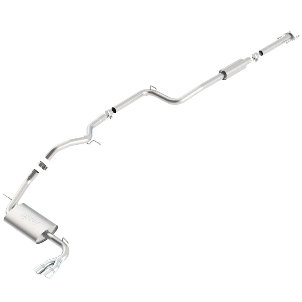 Borla Cat-Back Exhaust System - S-Type | 2012-2017 Ford Focus Sedan 2.0L (140454)