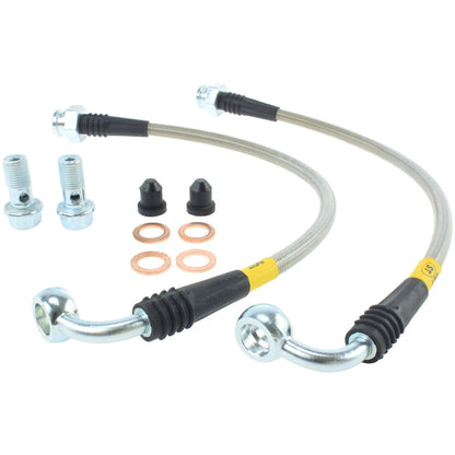 Stoptech Rear Stainless Steel Brake Lines | 2007-2008 Infiniti G35 (950.42502)