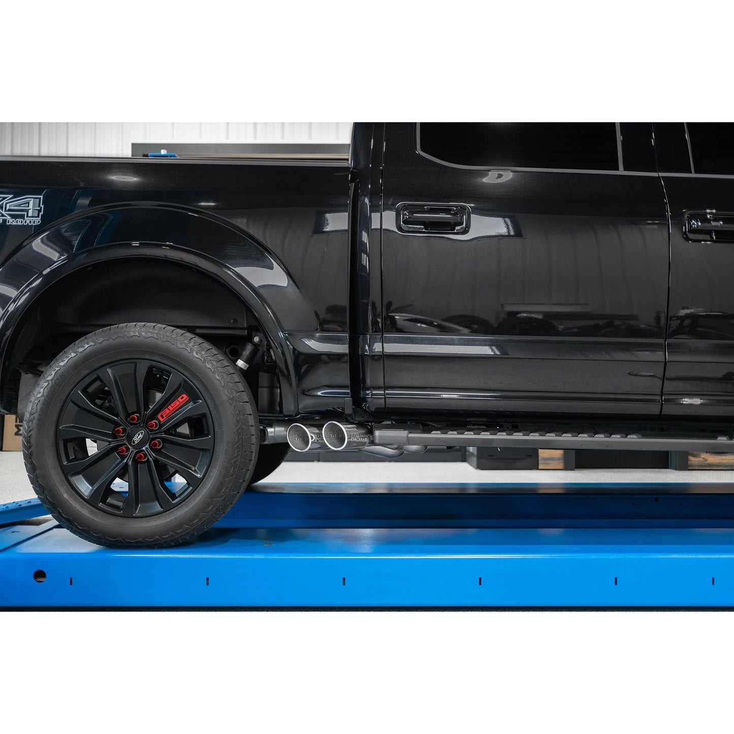 MBRP 3in Cat-Back Pre-Axle Dual Outlet Exhaust w/ 4in OD Tips | Ford F150 (15-20) (S5262AL)