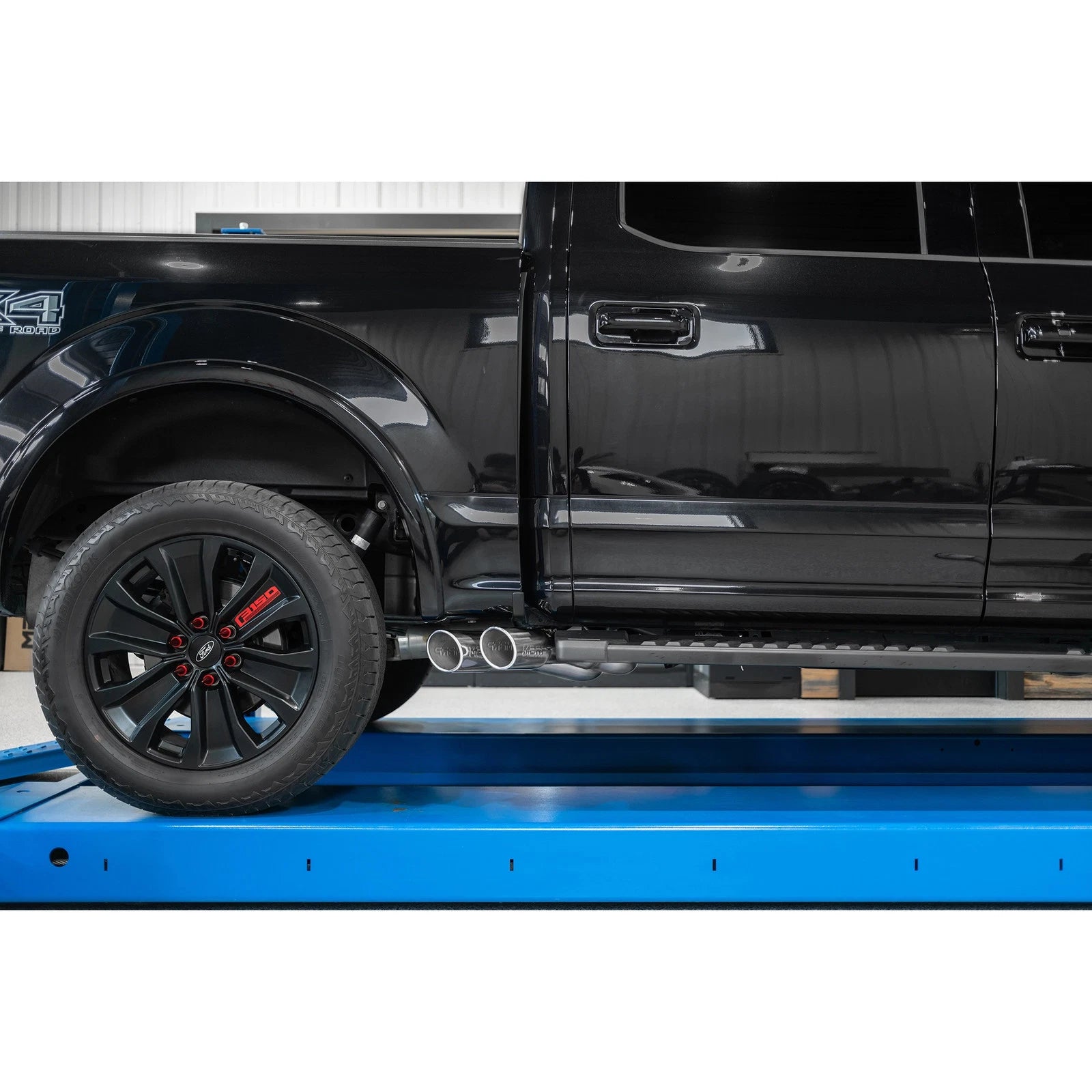 MBRP 3in Cat-Back Pre-Axle Dual Outlet Exhaust w/ 4in OD Tips | Ford F150 (15-20) (S5262AL)