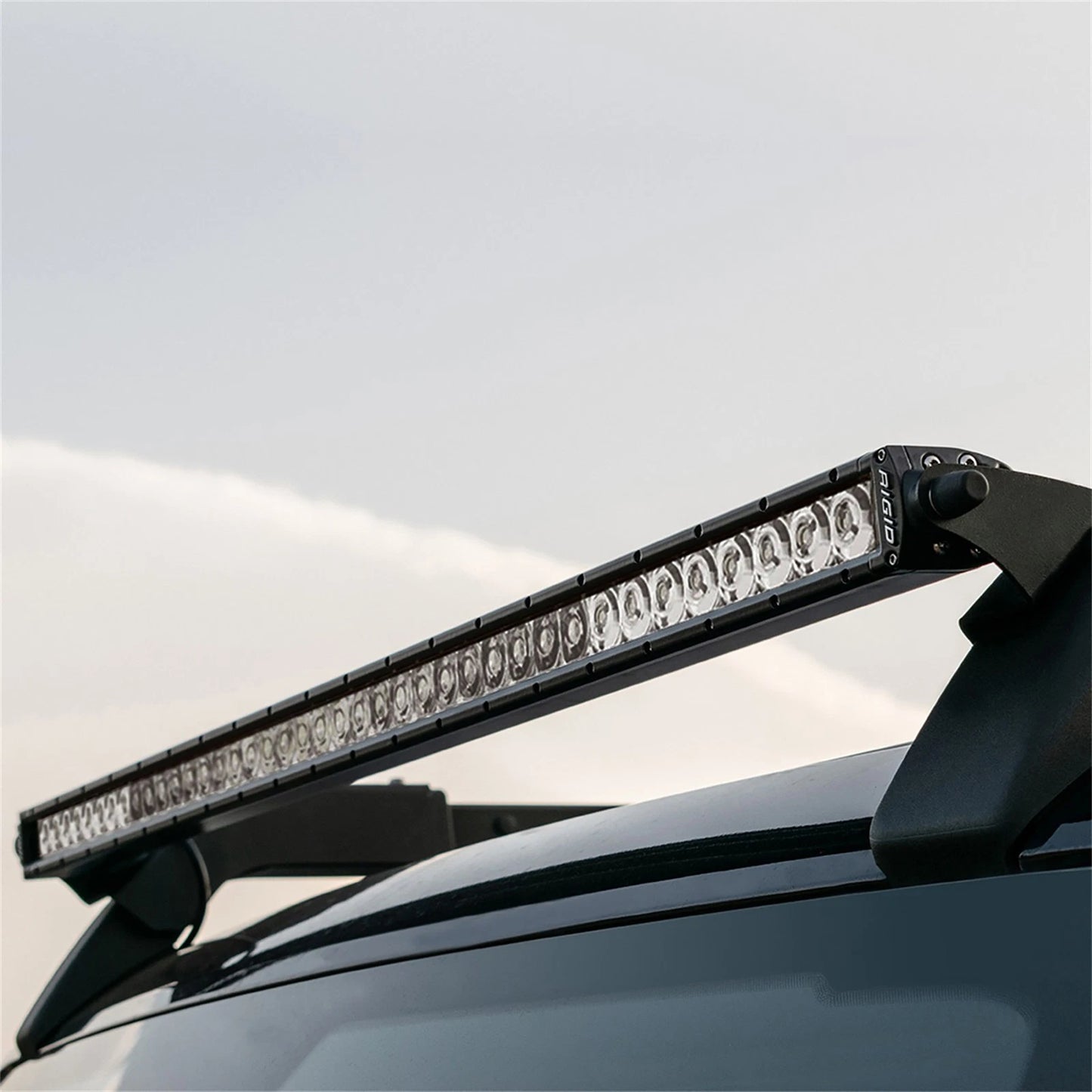 Rigid 46726 SR-Series 40 inch Roof Rack LED Light Bar Black for 2021-2024 Bronco