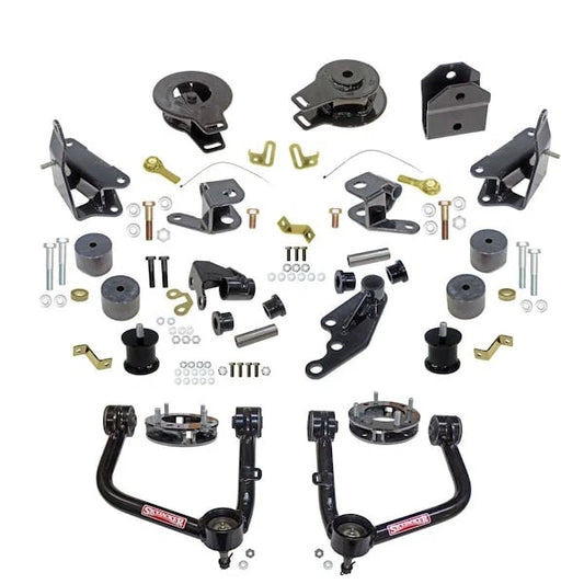 Skyjacker TU2230ABK 3-Inch Suspension Lift Kit w/ Rear Air Bag Spacers for 22-25
