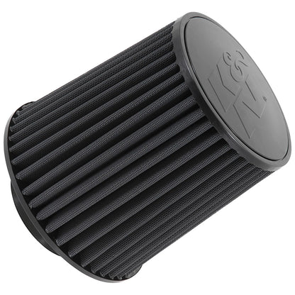 K&N RU-5171HBK Universal Round Tapered High Flow Washable Air Filter for Intake