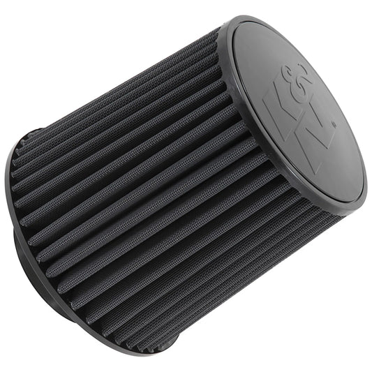 K&N RU-5171HBK Universal Round Tapered High Flow Washable Air Filter for Intake