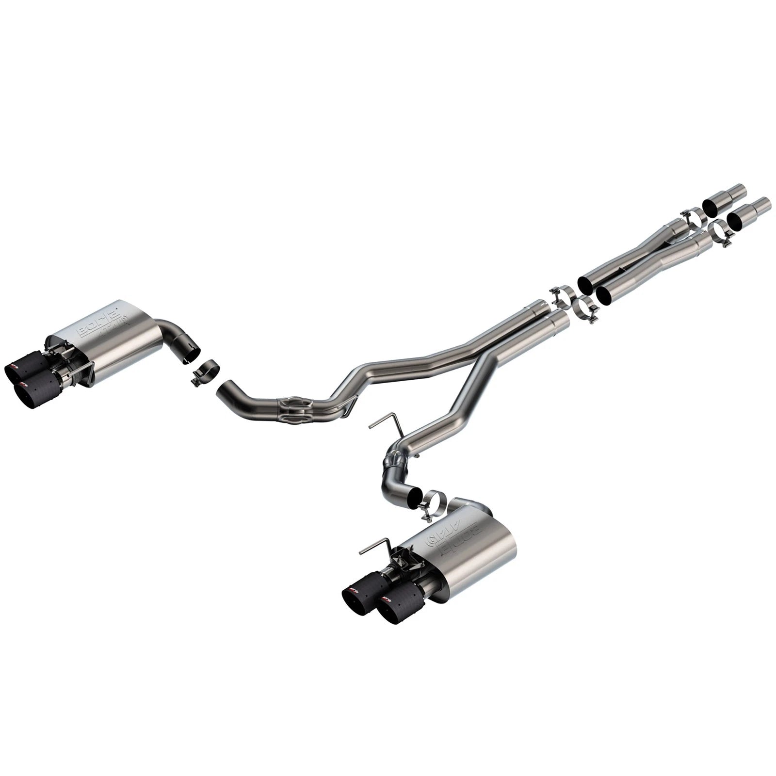 Borla 2024 Ford Mustang GT 5.0L V8 w/ Active Exhaust ATAK Cat-Back Exhaust System | Ford Mustang GT (24) (140963CFBA)