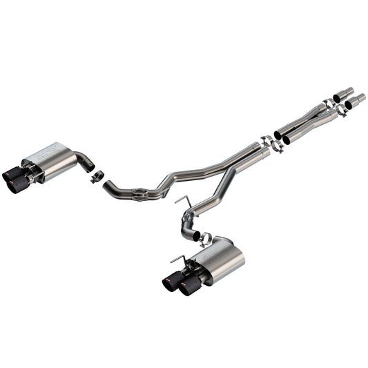 Borla 2024 Ford Mustang GT 5.0L V8 w/ Active Exhaust ATAK Cat-Back Exhaust System | Ford Mustang GT (24) (140963CFBA)
