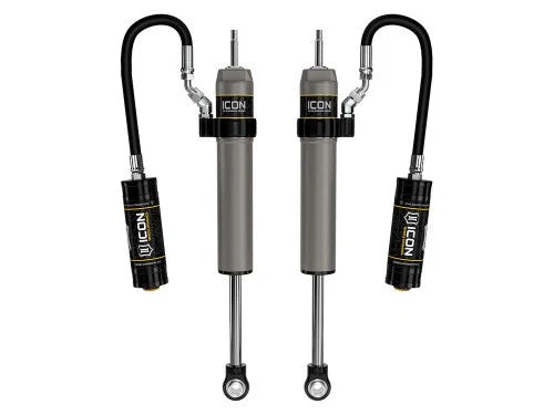 ICON 57872P V.S. 2.5 Series Rear Remote Reservoir Shocks 0-3" for 25-26 4Runner