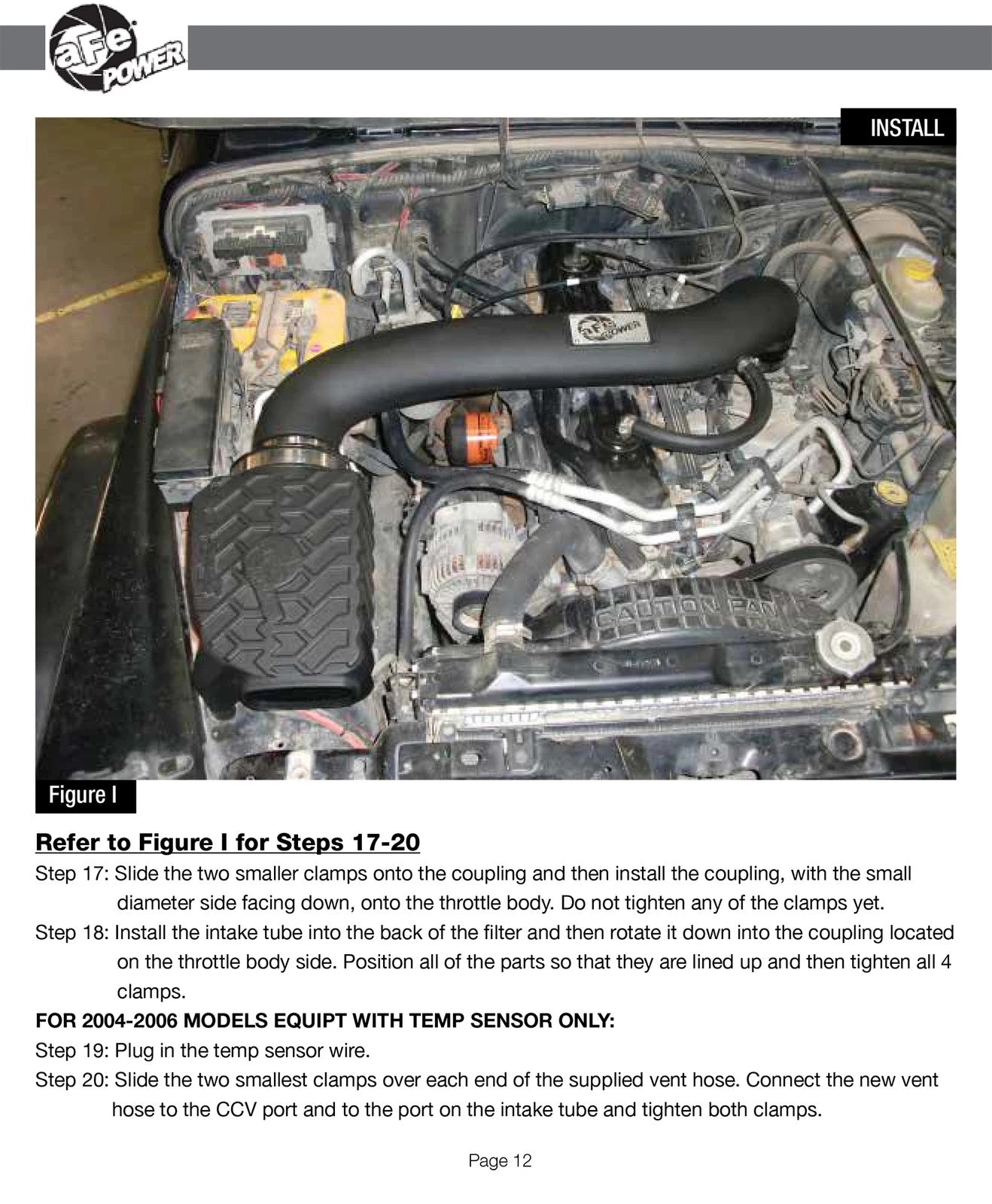 aFe Momentum GT Cold Air Intake System w/ Pro 5R Media | Jeep Wrangler (97-06) L6 4.0L (54-76202)