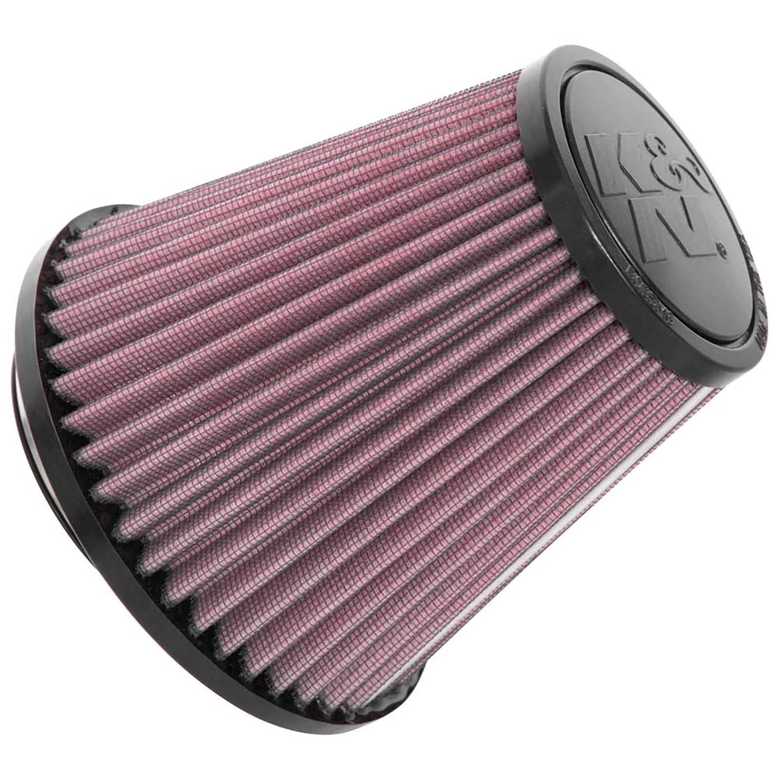K&N RU-1637 Universal Round Tapered Performance Washable Air Filter for Intake