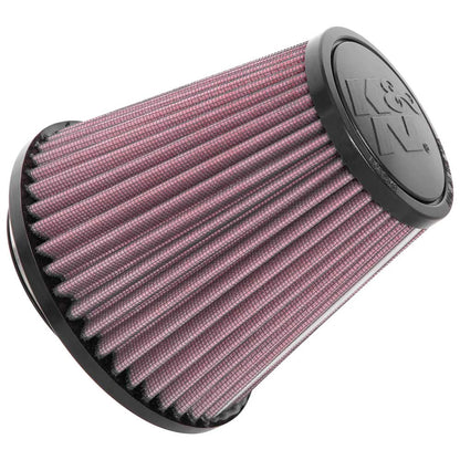 K&N RU-1637 Universal Round Tapered Performance Washable Air Filter for Intake
