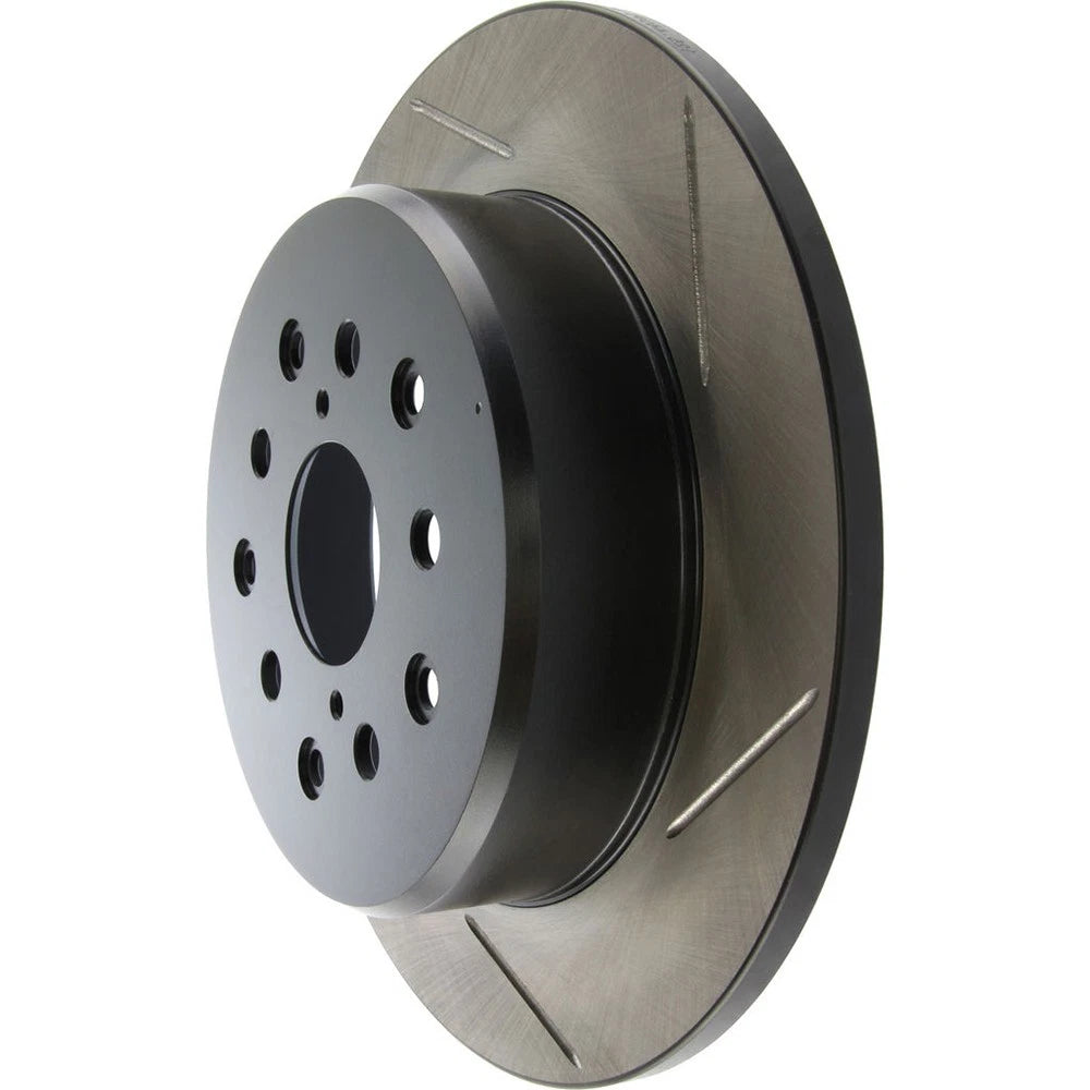Stoptech Power Slot Rear Sportstop Slotted Brake Rotor | 2000-2005 Lexus IS300 (126.44090SL)