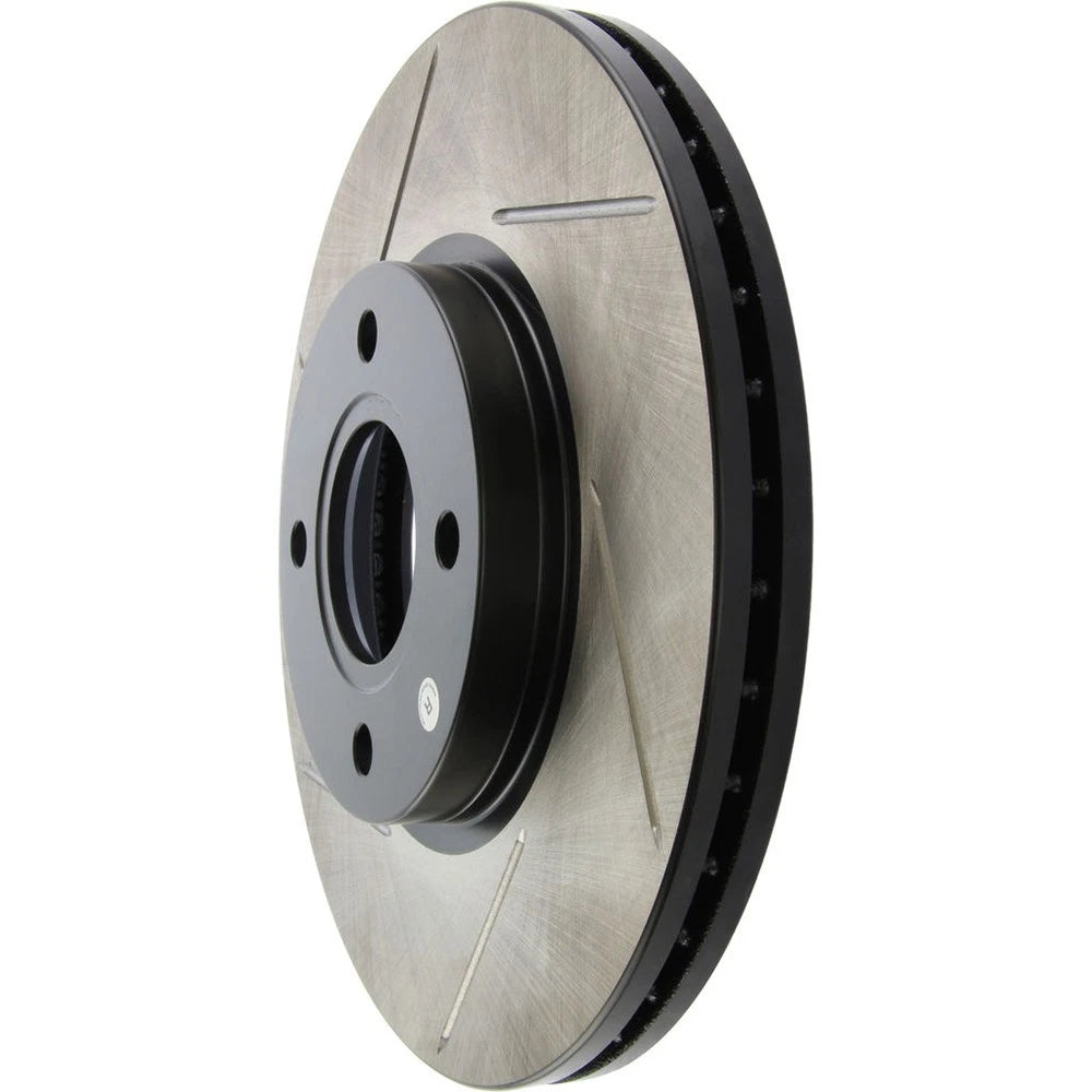 StopTech 126.61110SR Front Right Slotted Brake Disc Rotor for 14-19 Ford Fiesta