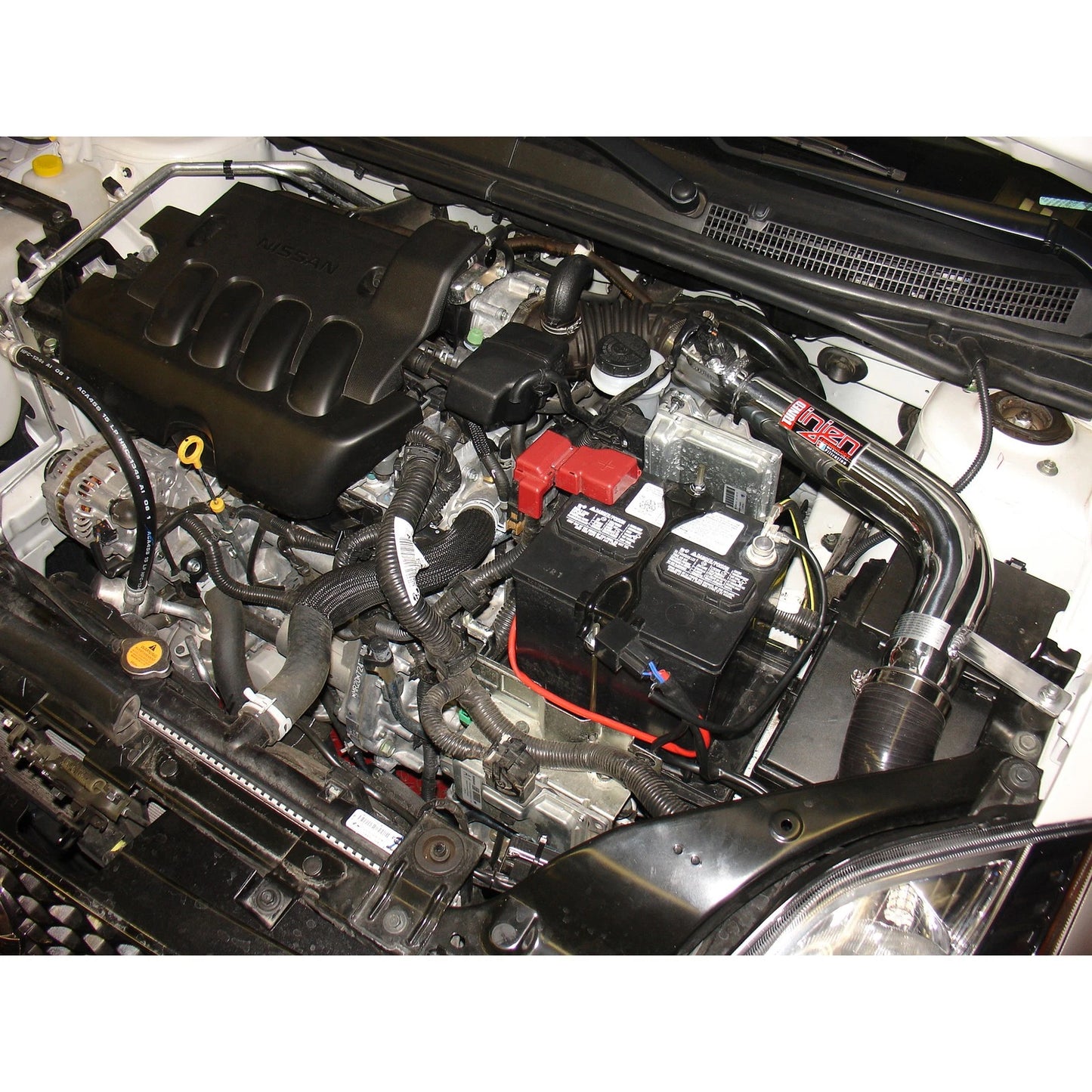 Injen Black Cold Air Intake System w/ MR Technology | Nissan Sentra 2012 2.0L 4-Cyl (SP1969BLK)