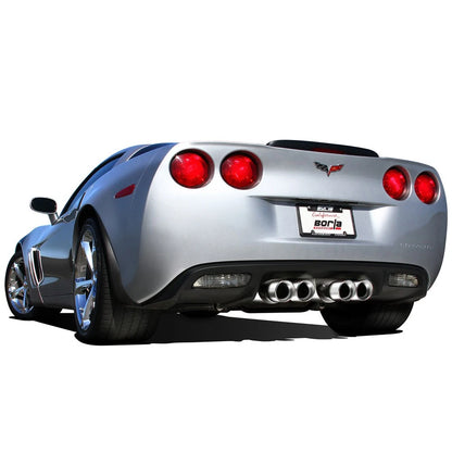 Borla Axle-Back Exhaust System - ATAK | 2009-2013 Chevrolet Corvette 6.2L (11812)