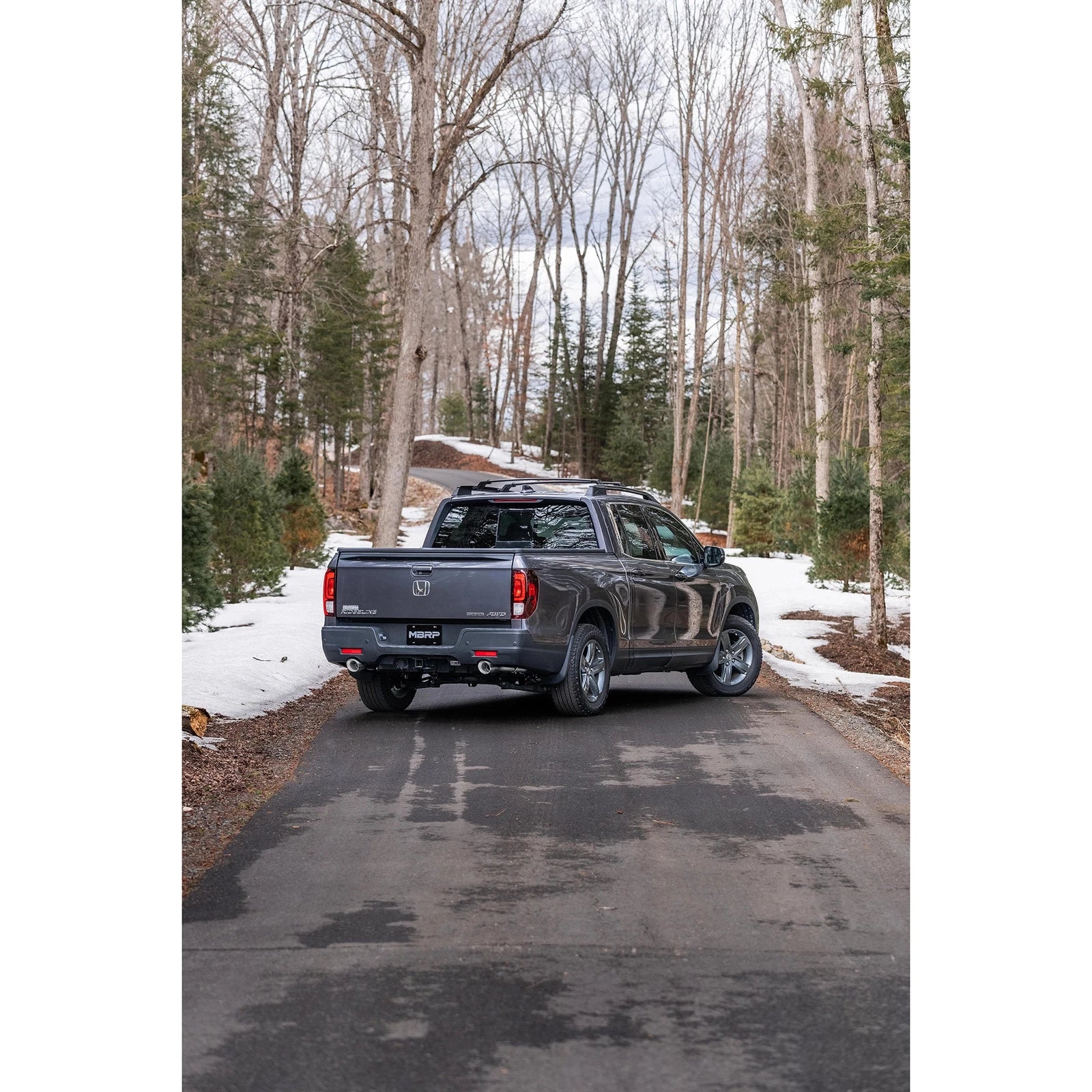 MBRP T304 SS 2.5in Cat-Back Dual Split Rear Exit Exhaust | Honda Ridgeline (21-22) (S5901304)