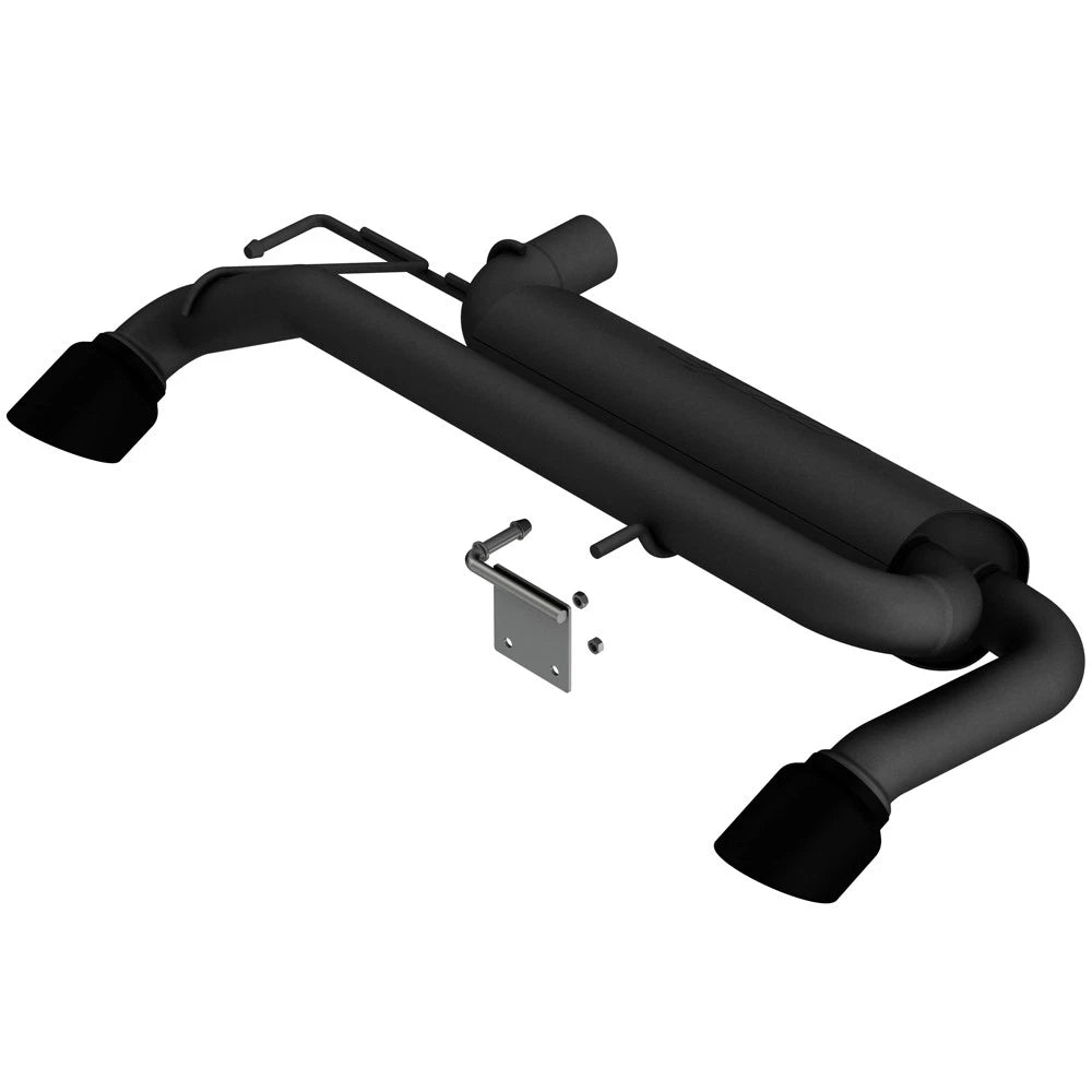 Borla 21-22 Ford Bronco 2.3L ATAK Axle Back Exhaust w/ Black Tips | Bronco VI (U725) (11975CB)