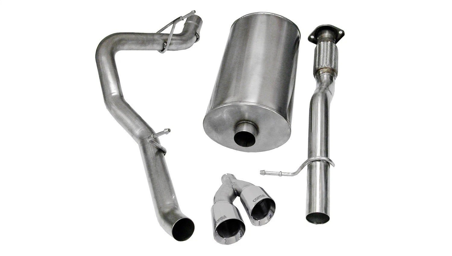 Corsa Sport 3.0 in Cat-Back | 2009-2014 Avalanche/Suburban/Yukon XL (14914)