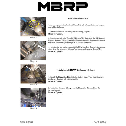 MBRP 4in 409 SS Single Side Dual Outlet Cat Back Exhaust | Ram 2500/3500 6.4L (14-16) (S5150409)