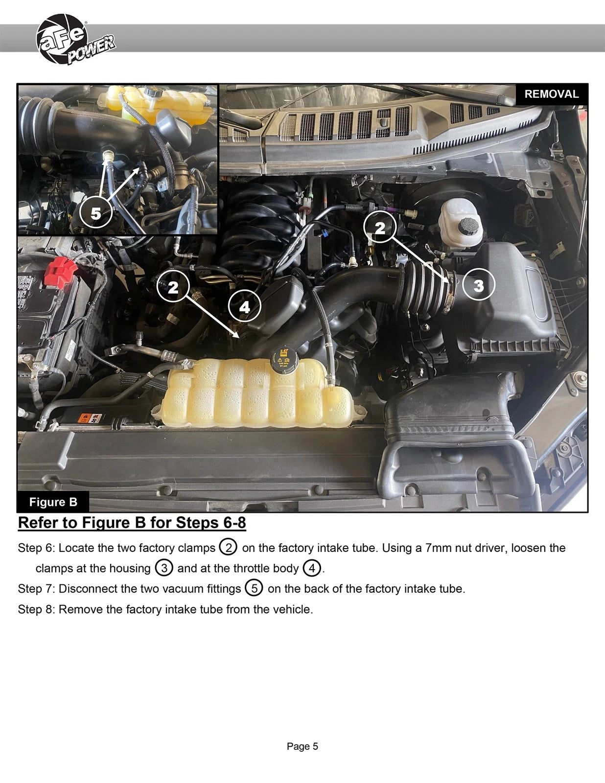 aFe Pro 5R Induction System | Ford F-150 (15-20) (55-10011R)