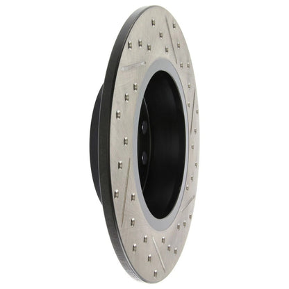 StopTech 127.33131R Rear Right Drilled Disc Brake Rotor for 10-18 Golf GTI Jetta